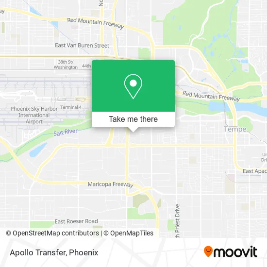 Apollo Transfer map