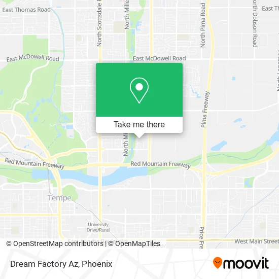 Dream Factory Az map