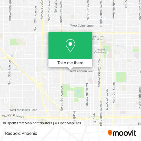 Redbox map