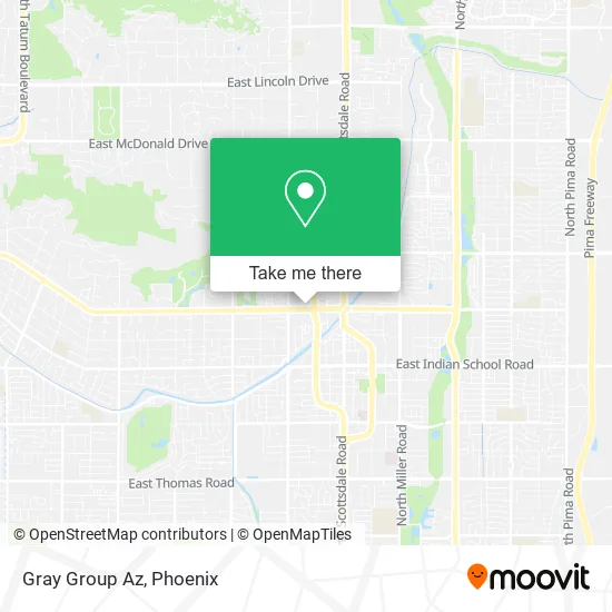 Gray Group Az map