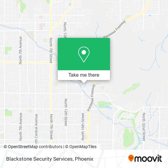 Mapa de Blackstone Security Services