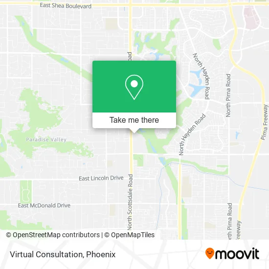 Virtual Consultation map