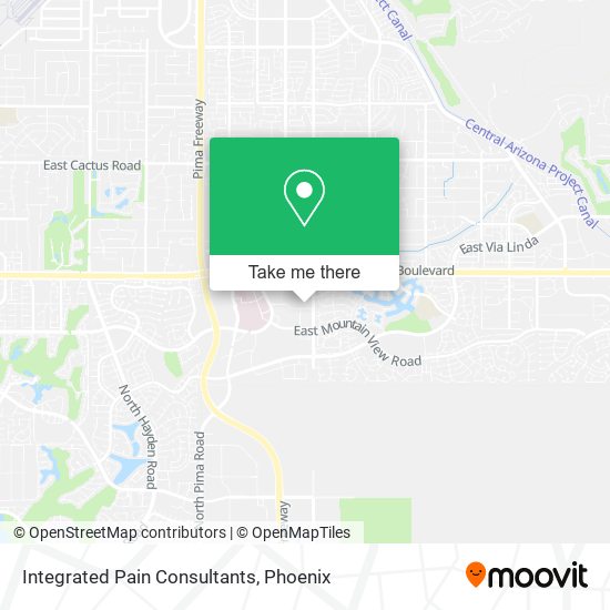 Integrated Pain Consultants map