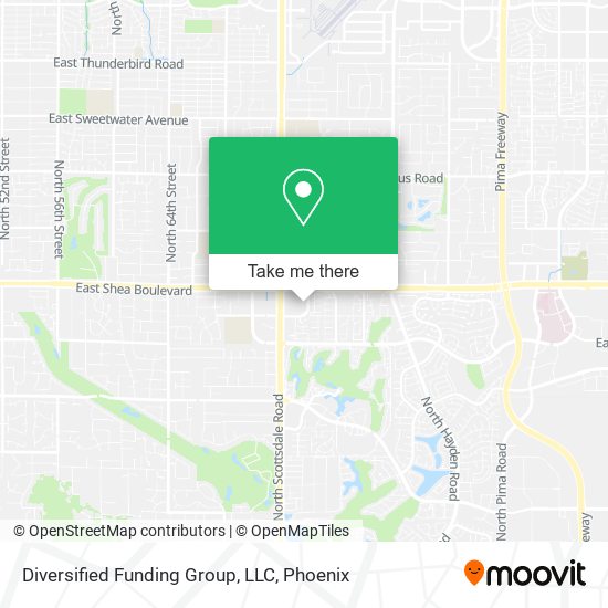 Diversified Funding Group, LLC map