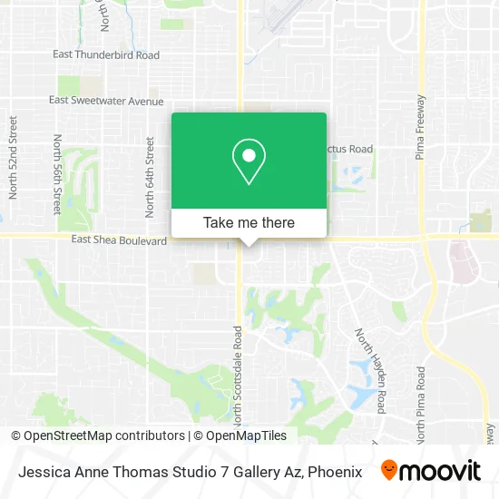 Jessica Anne Thomas Studio 7 Gallery Az map
