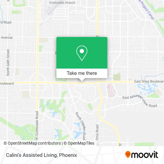 Mapa de Calini's Assisted Living