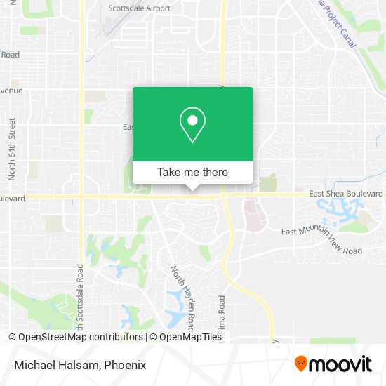 Mapa de Michael Halsam