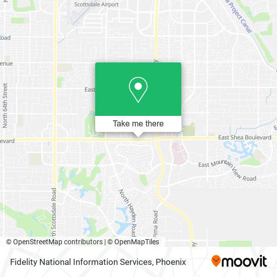 Fidelity National Information Services map