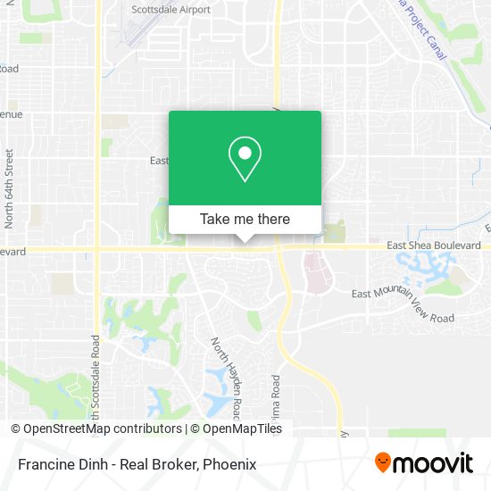 Francine Dinh - Real Broker map