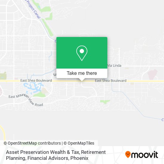 Asset Preservation Wealth & Tax, Retirement Planning, Financial Advisors map