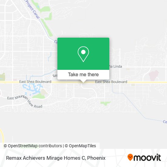 Mapa de Remax Achievers Mirage Homes C