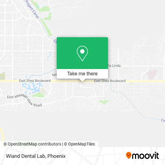 Wiand Dental Lab map