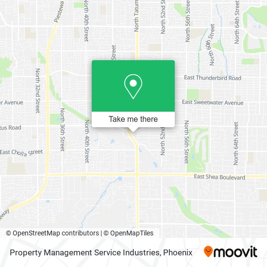 Mapa de Property Management Service Industries