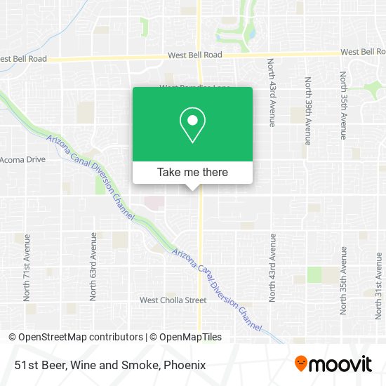51st Beer, Wine and Smoke map