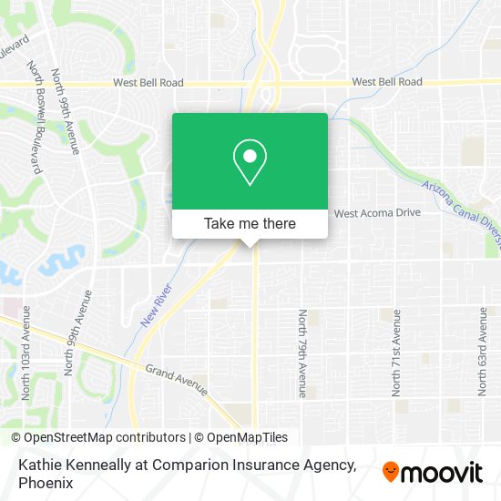 Mapa de Kathie Kenneally at Comparion Insurance Agency