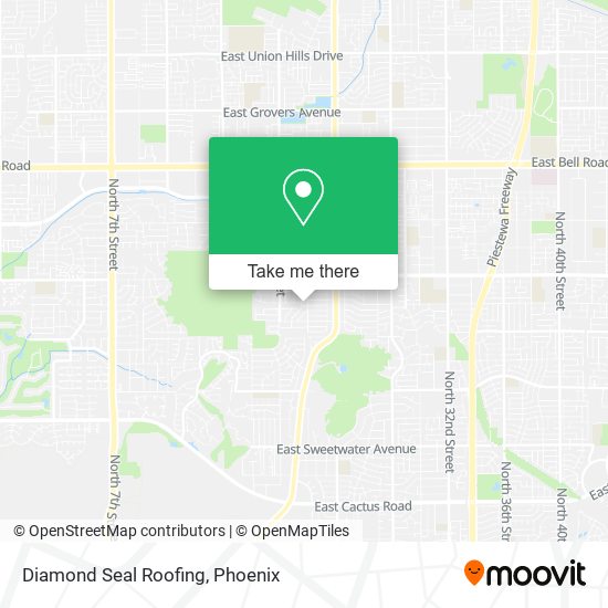 Diamond Seal Roofing map