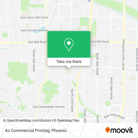 Az Commercial Printing map