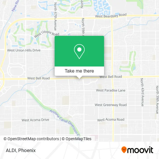 ALDI map