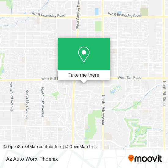 Mapa de Az Auto Worx