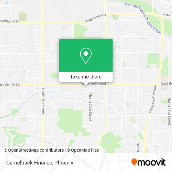 Camelback Finance map