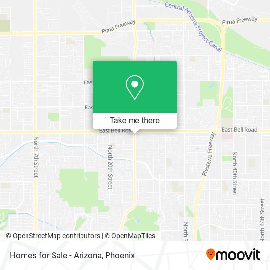 Mapa de Homes for Sale - Arizona