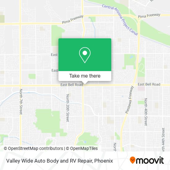 Valley Wide Auto Body and RV Repair map