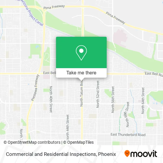 Commercial and Residential Inspections map