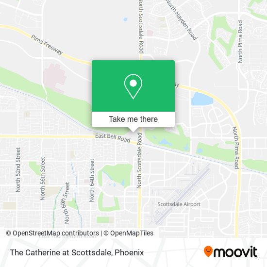 Mapa de The Catherine at Scottsdale