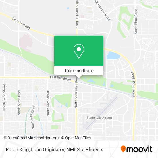 Mapa de Robin King, Loan Originator, NMLS #