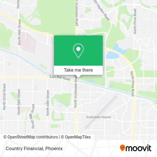 Country Financial map