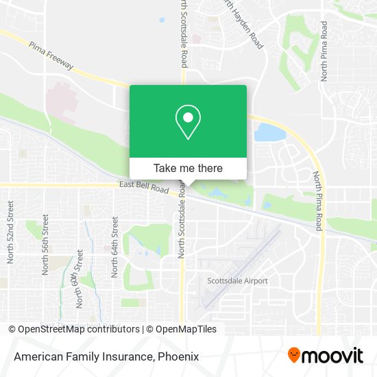 American Family Insurance map