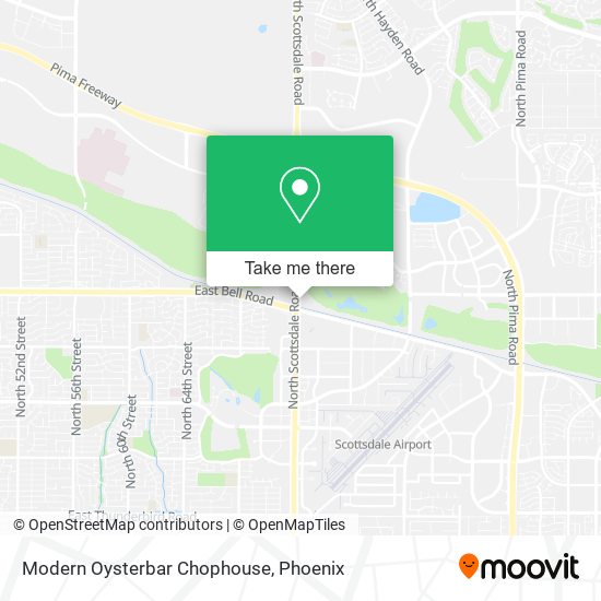 Modern Oysterbar Chophouse map
