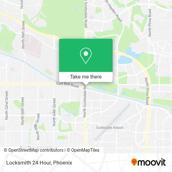 Locksmith 24 Hour map