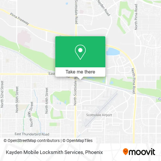 Kayden Mobile Locksmith Services map