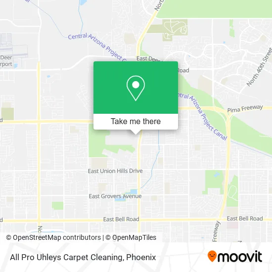 Mapa de All Pro Uhleys Carpet Cleaning
