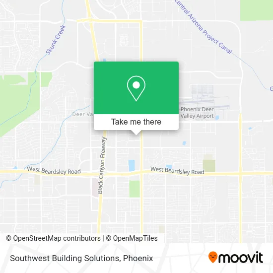 Southwest Building Solutions map