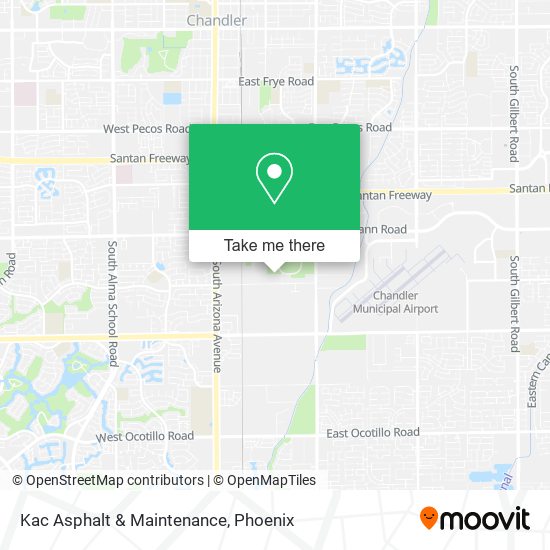 Kac Asphalt & Maintenance map