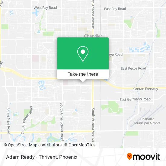 Adam Ready - Thrivent map