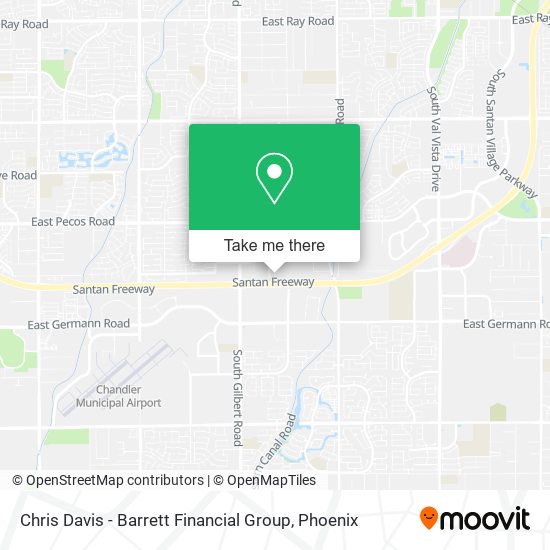 Chris Davis - Barrett Financial Group map