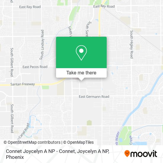Mapa de Connet Joycelyn A NP - Connet, Joycelyn A NP