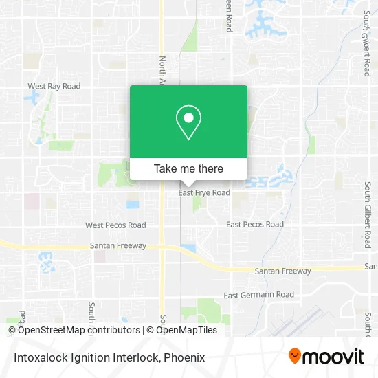 Intoxalock Ignition Interlock map