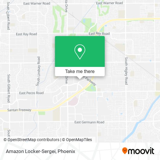 Amazon Locker-Sergei map