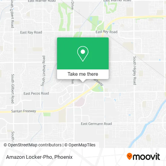 Amazon Locker-Pho map