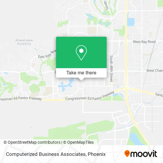 Computerized Business Associates map