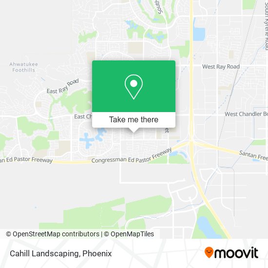 Mapa de Cahill Landscaping