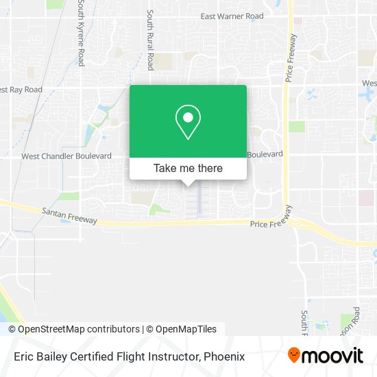 Eric Bailey Certified Flight Instructor map