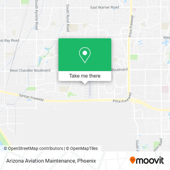 Arizona Aviation Maintenance map