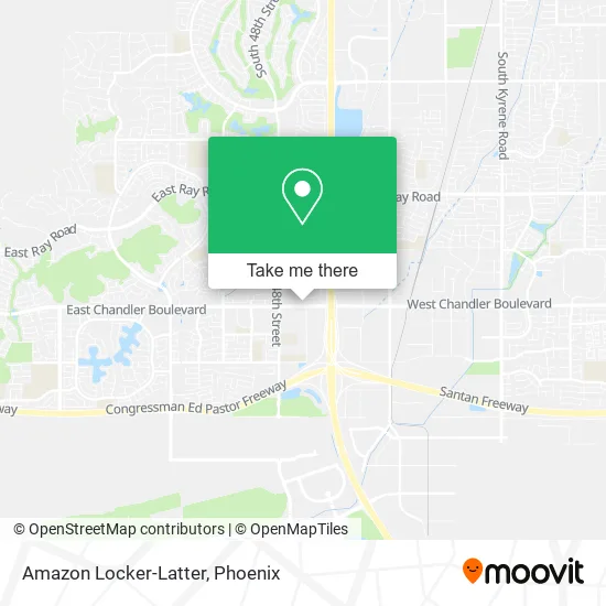 Amazon Locker-Latter map