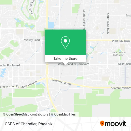 GSPS of Chandler map