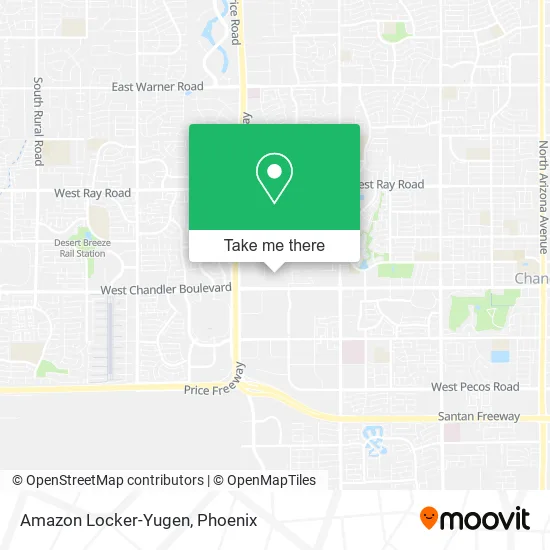 Amazon Locker-Yugen map